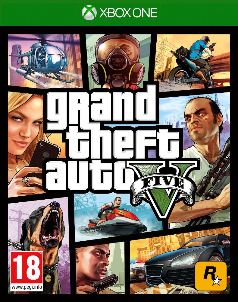 Grand Theft Auto V (GTA 5) borító nélkül
