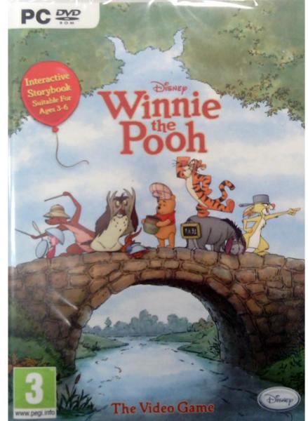 PC Disney Winnie the Pooh Interaktív Mesekönyv lemezes magyar kézikönyv /ÚJ/