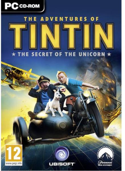PC The Adventures Of Tintin The Secret Of The Unicorn lemezes /ÚJ/