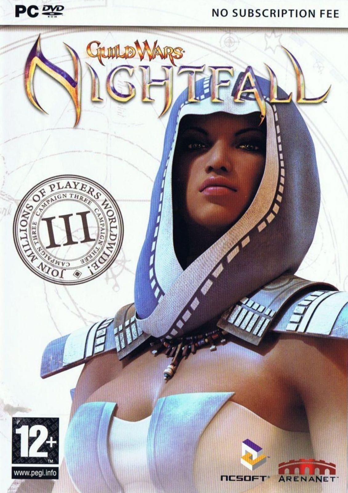 PC Guild Wars Nightfall lemezes /ÚJ/