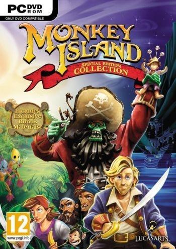 PC Monkey Island Special Edition Collection lemezes magyar kézikönyv /ÚJ/