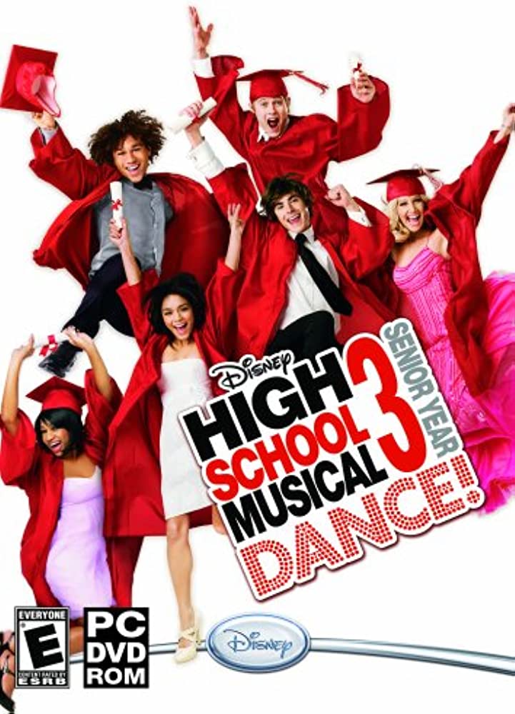 PC Disney High School Musical 3 Senior Dance lemezes magyar kézikönyv /ÚJ/