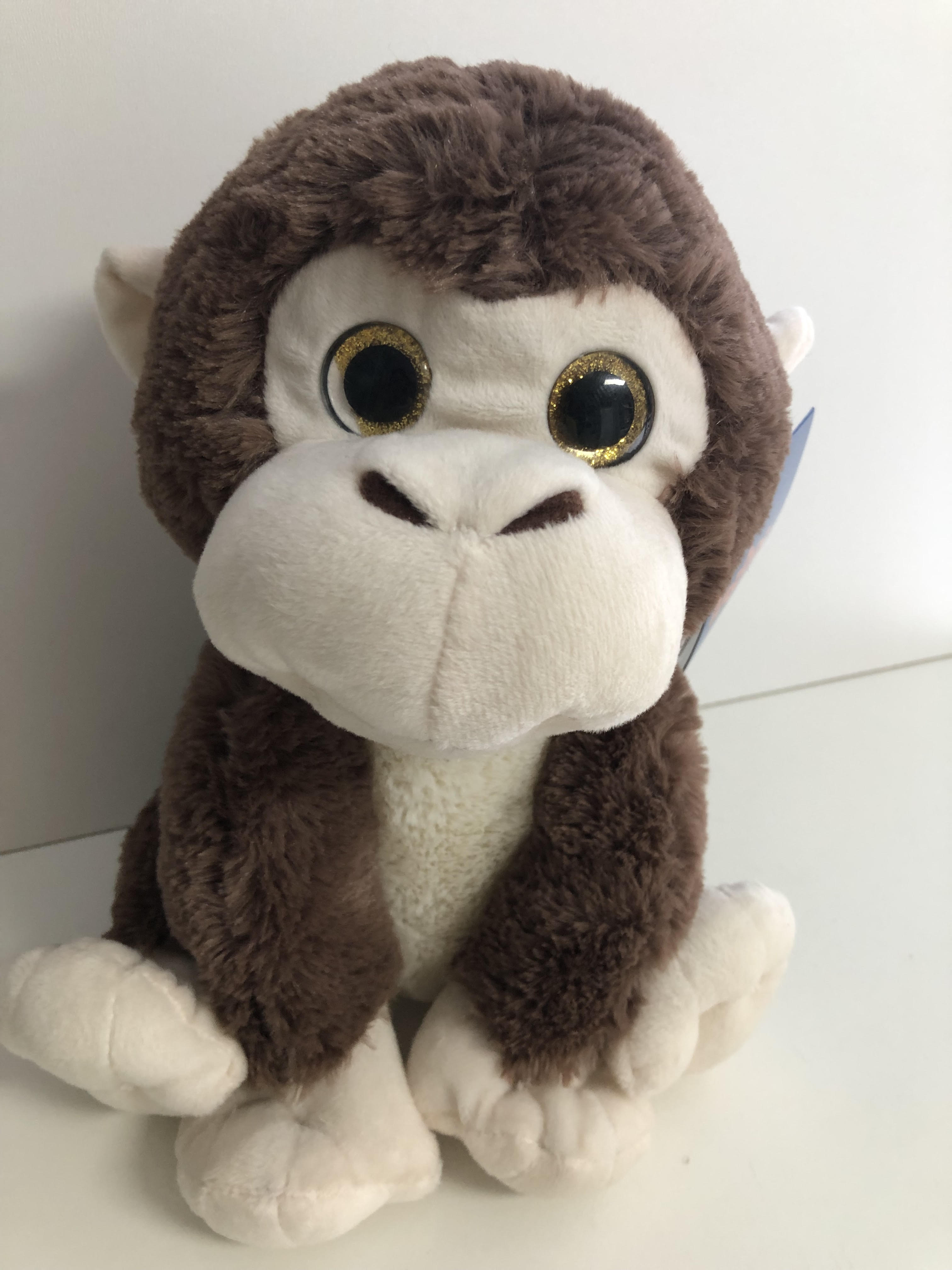FUZZBUZZ Plüss Majom 25cm /ÚJ/