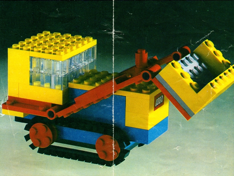 Lego 102A-1 Front-End Loader (1st version with type A motor 12x4x4)