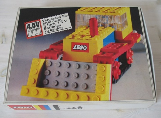 Lego 102A-1 Front-End Loader (1st version with type A motor 12x4x4)
