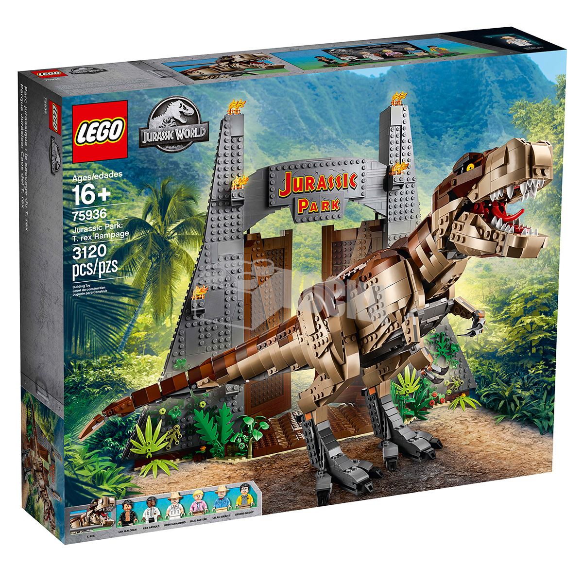 LEGO® 75936 Jurassic Park: T. rex Rampage