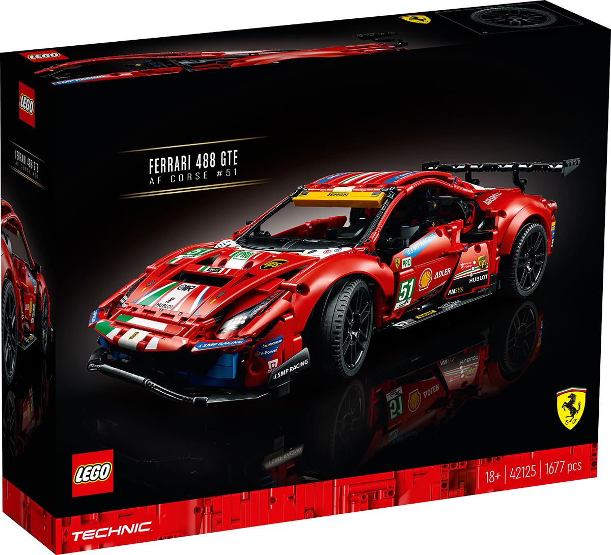 LEGO® 42125 Ferrari 488 GTE AF CORSE