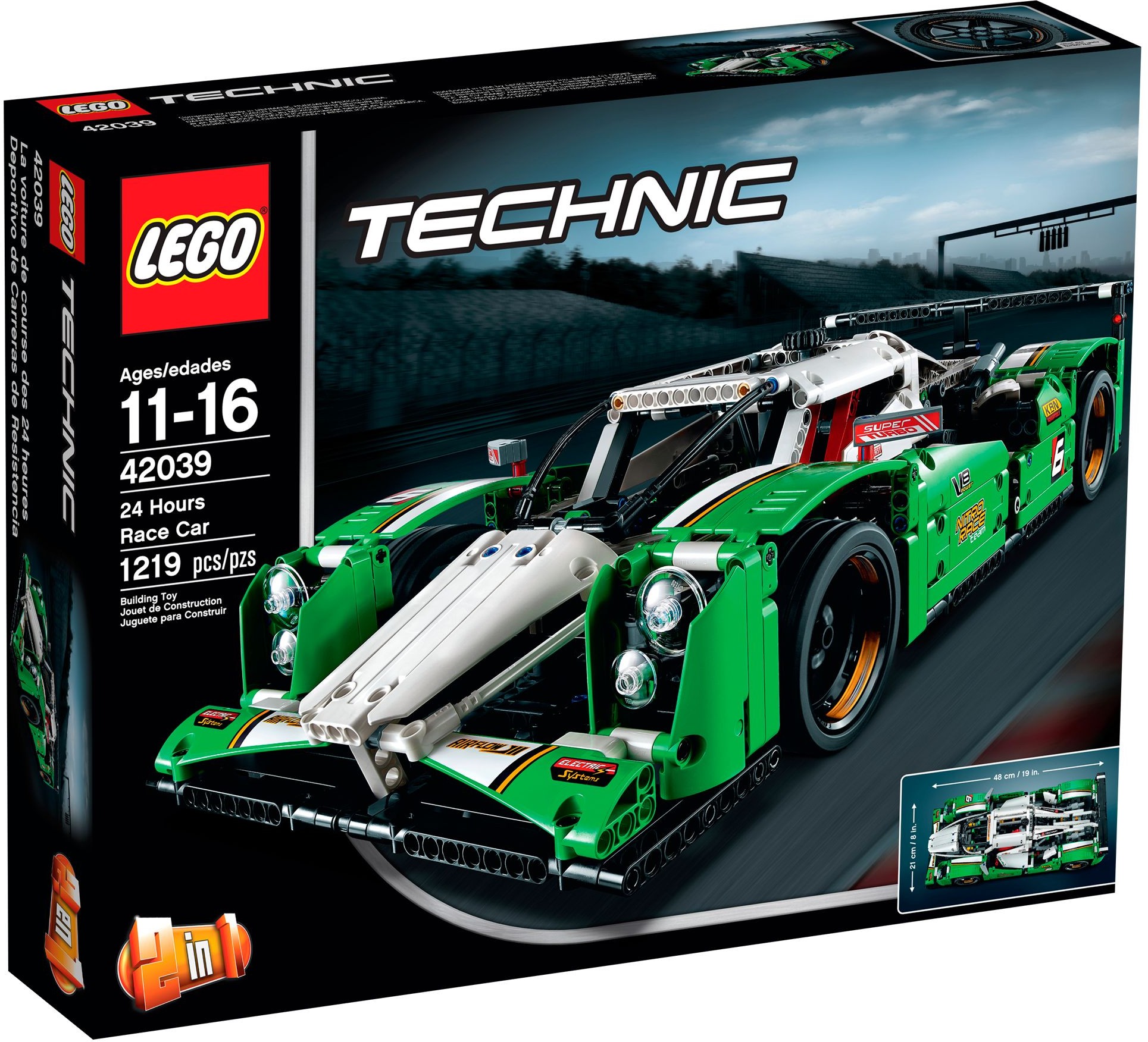 LEGO® 42039 24 Hours Race Car