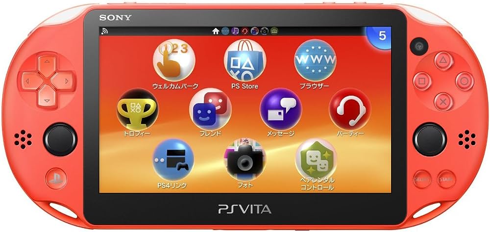 PS Vita 2000 Neon Orange /dobozos/ használt