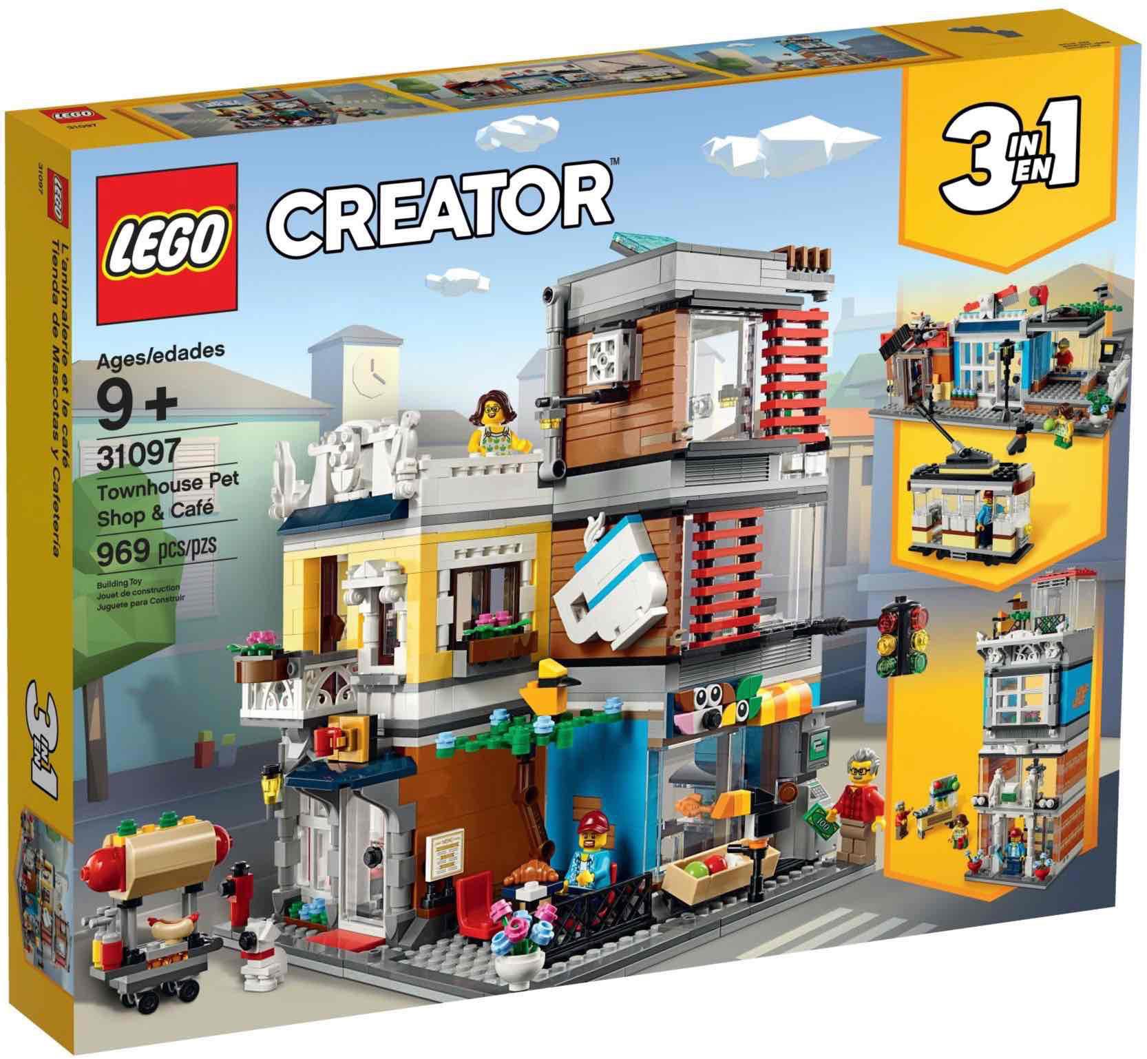 LEGO® 31097 Townhouse Pet Shop & Café