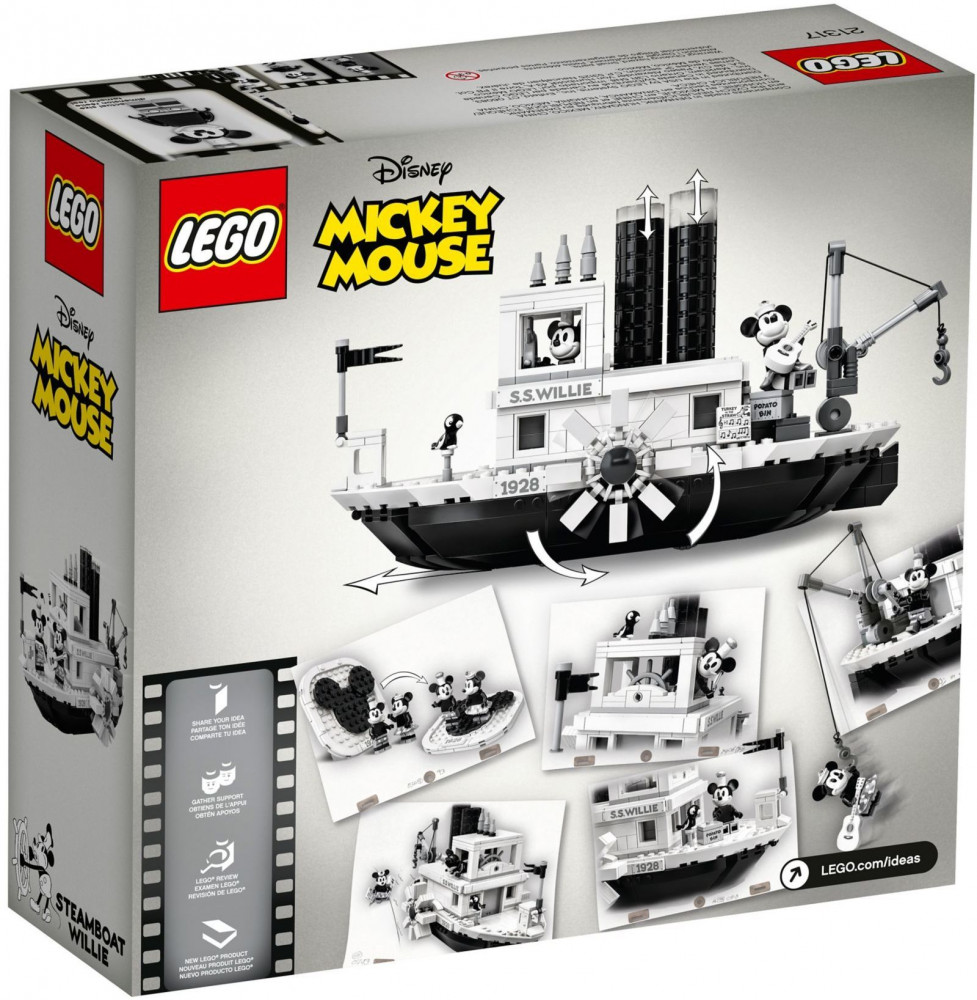 LEGO® 21317 Steamboat Willie