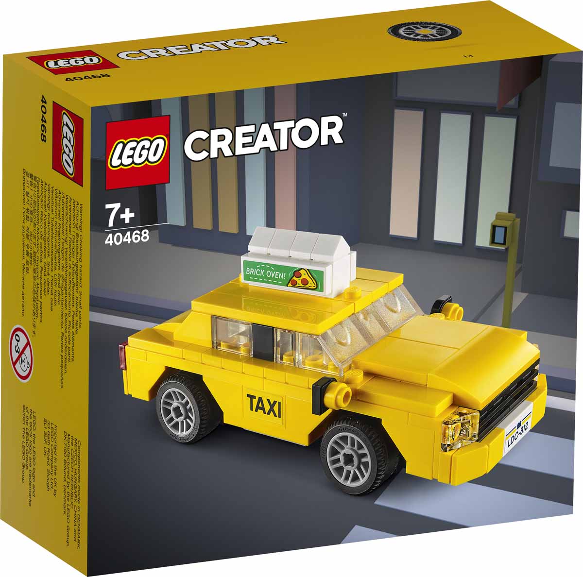 LEGO® 40468 Yellow Taxi