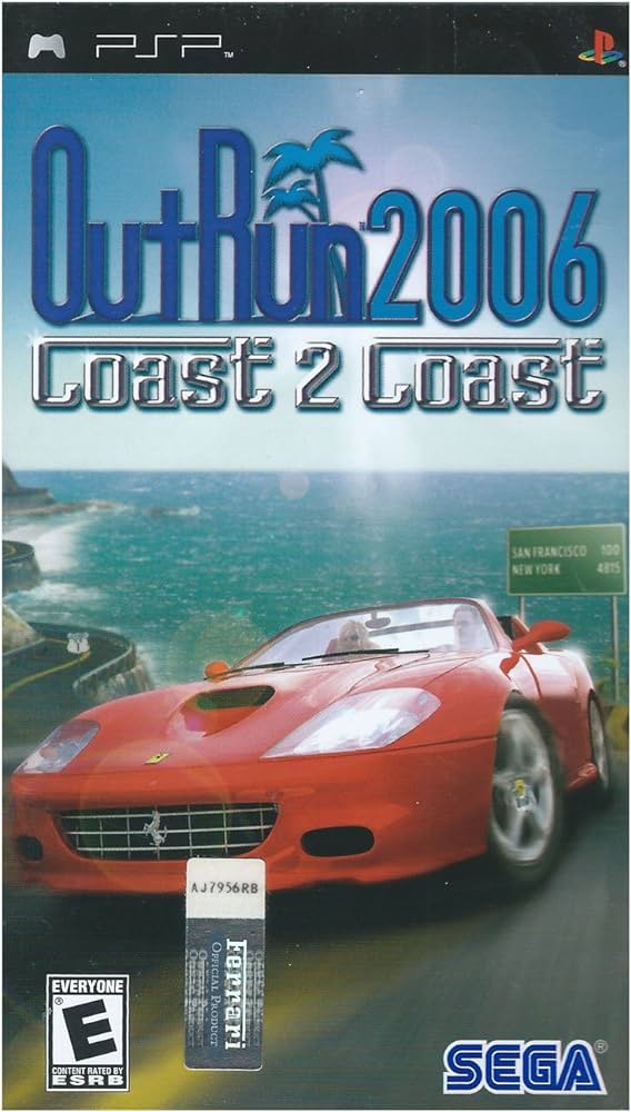 PSP OutRun 2006 Coast 2 Coast