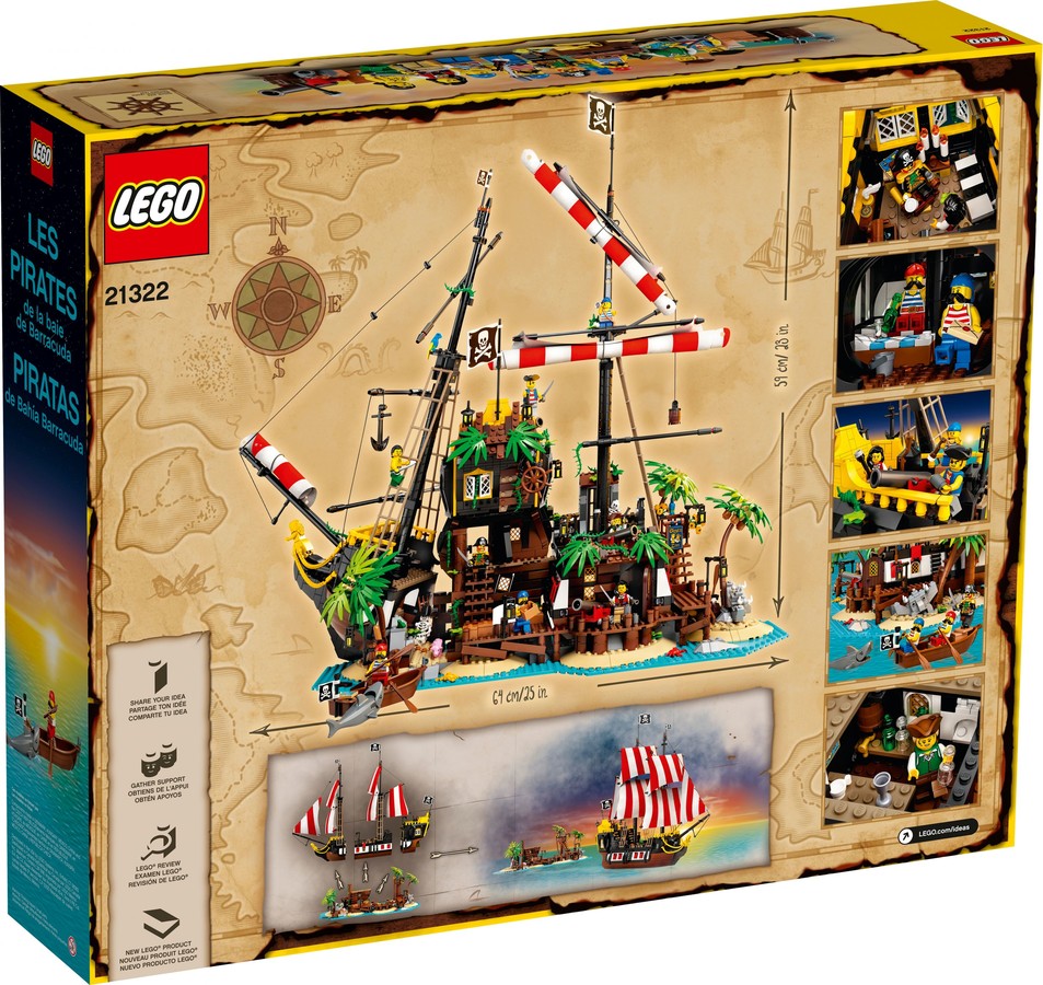 LEGO® 21322 Pirates of Barracuda Bay