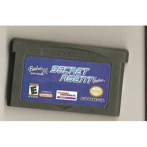Nintendo Game Boy Advance Barbie Secret Agent
