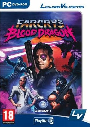 PC FAR CRY 3 Blood Dragon DVD ajándék poszterrel /Új/