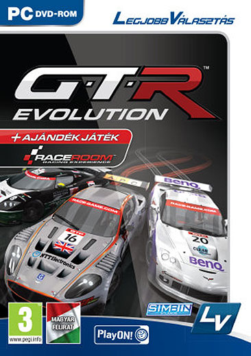 PC GTR Evolution lemezes magyar felirat /Új/