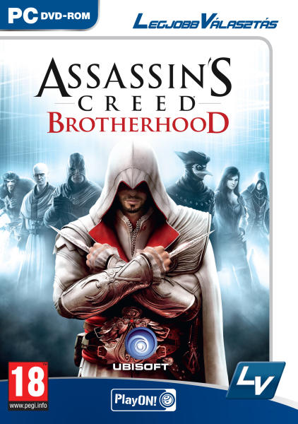 PC Assassin's Creed Brotherhood DVD /Új/