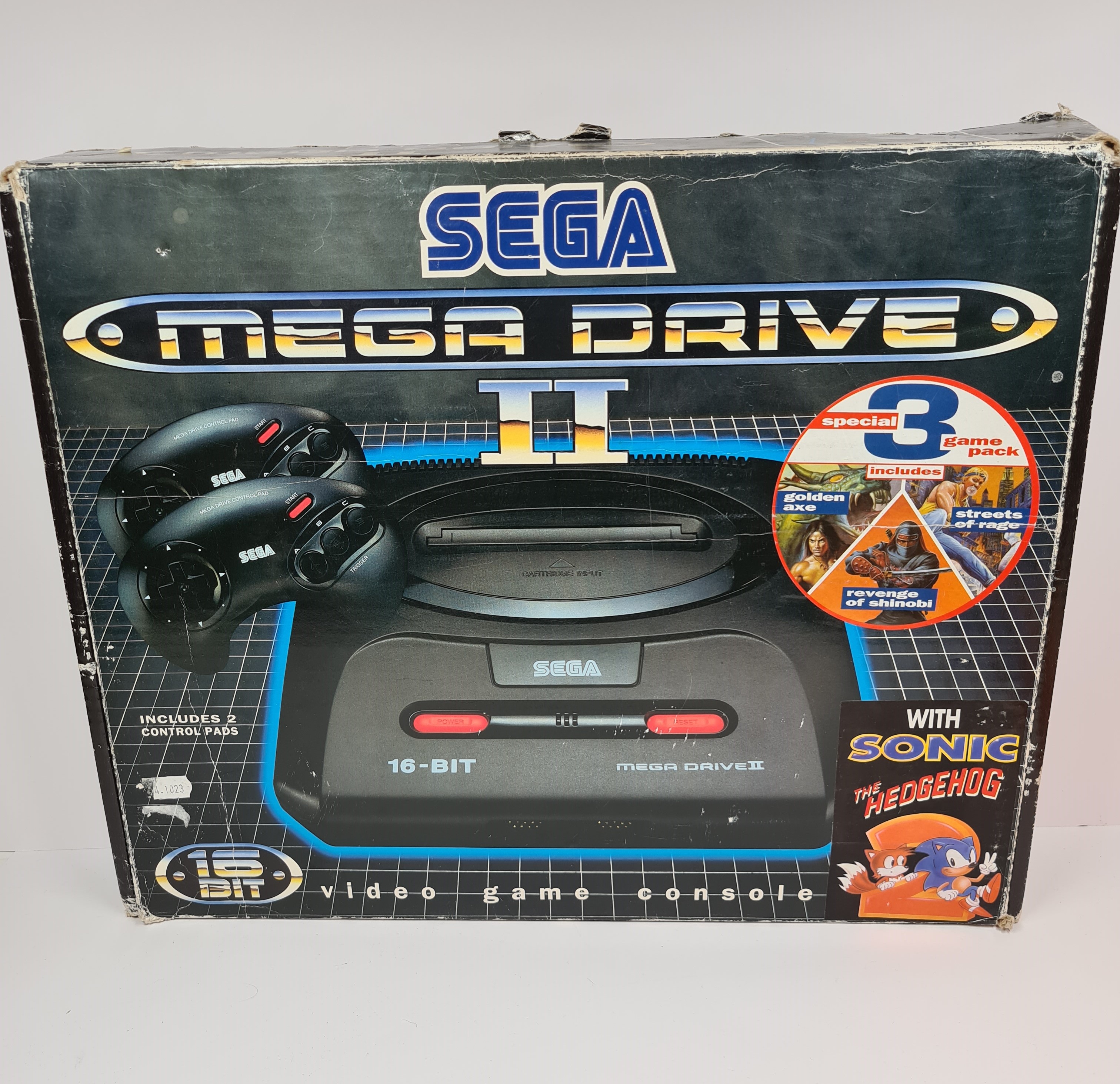 Sega Mega Drive II Sonic 2 plus Special 3 Game Pack 