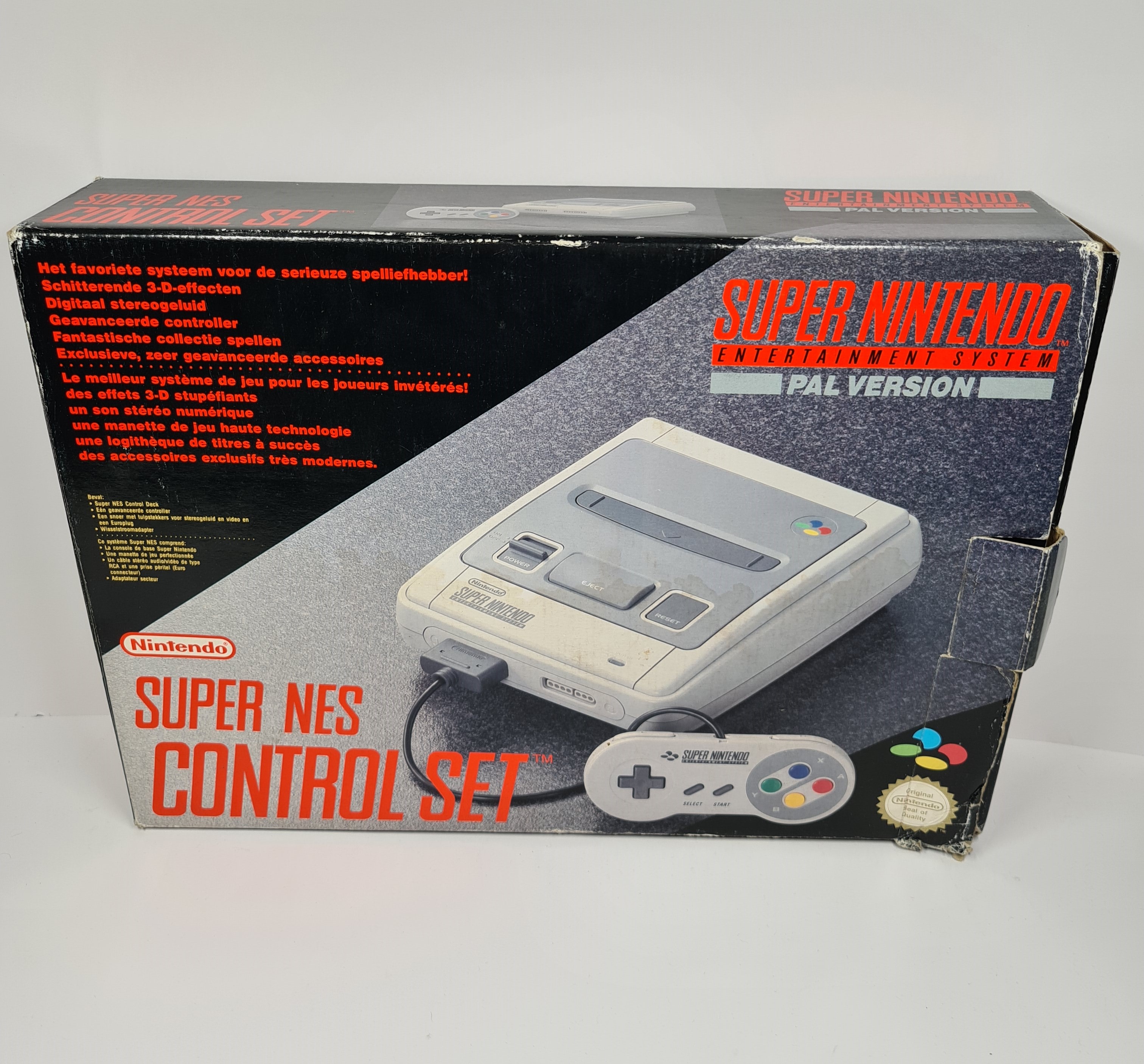 Super Nintendo Snes dobozos