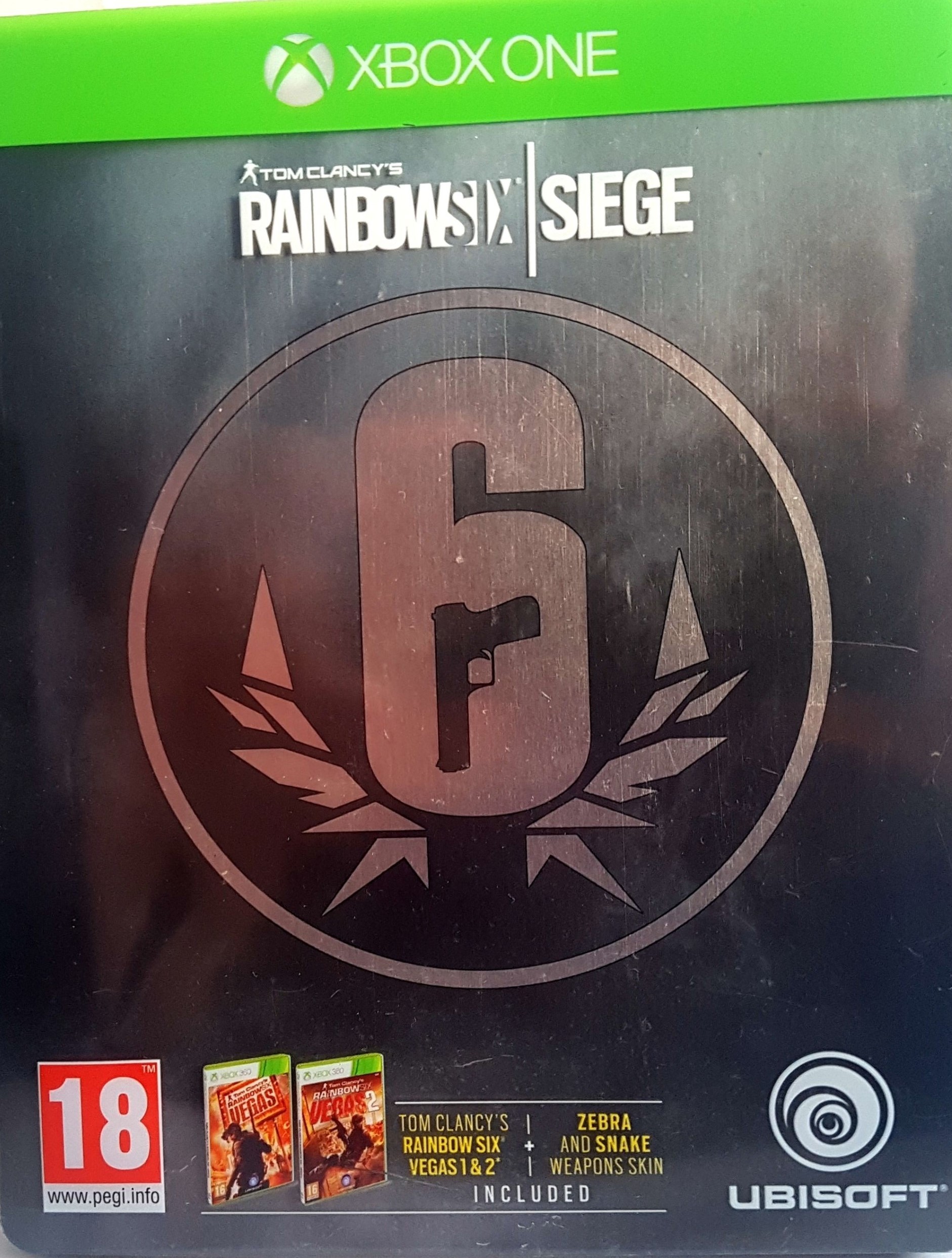 Tom Clansy's Rainbow Six Siege fémdobozos