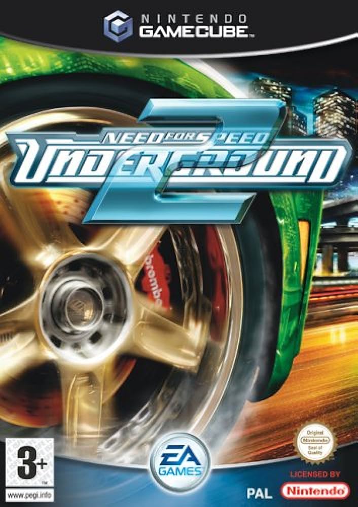 Nintendo Gamecube Need for Speed Underground 2