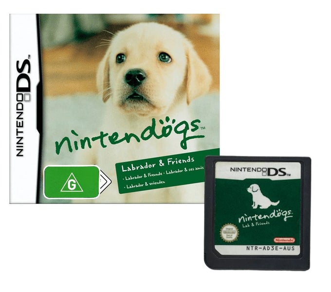 Nintendogs Lab and Friends Nintendo DS kártya