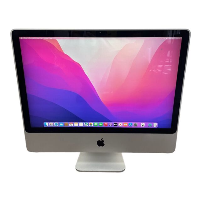 Apple iMac 24 (Intel Core 2 Duo, 2,66 GHz, 4 GB RAM, 650 GB HDD, 1067 MHz DDR3, Nvidia GeForce 9400 256 MB) - 2009 eleje (használt 3 hónap garancia)
