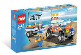 LEGO 7737 - Parti őrség 4WD & Jet Scooter - Coast Guard 4WD & Jet Scooter