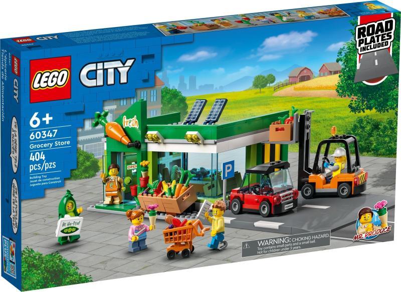 LEGO 60347 - Zöldséges- Grocery Store