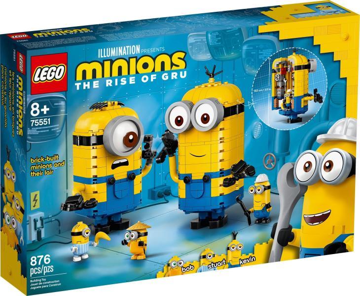 LEGO 75551 - Kocka Minyonok és barlangjuk - Brick-Built Minions and Their Lair