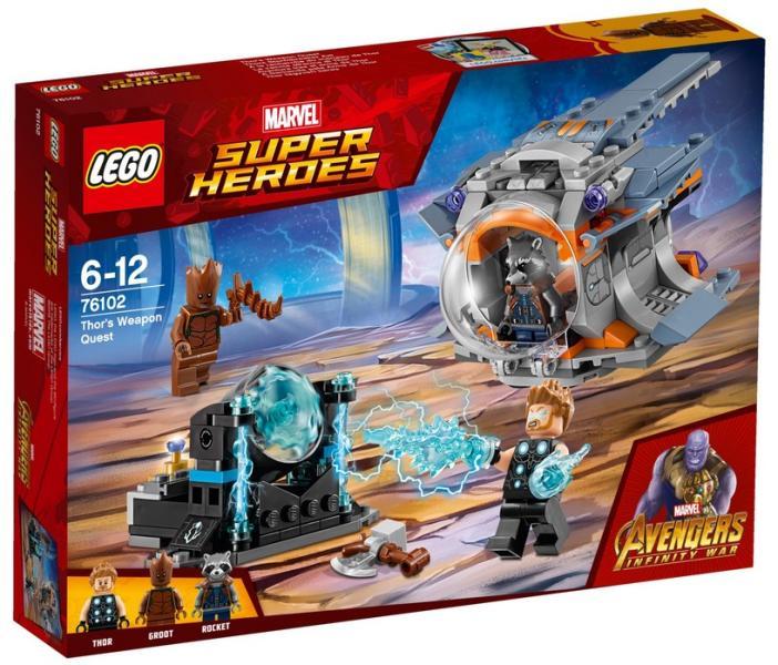 LEGO 76102 - Thor fegyvert keres - Thor's Weapon Quest