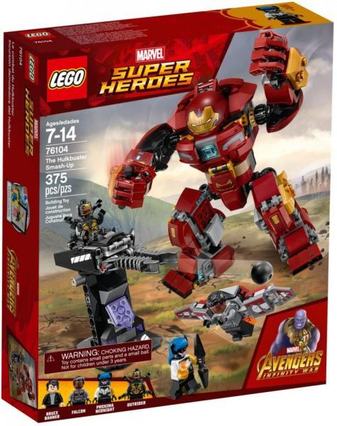 LEGO 76104 - Hulkbuster összecsapás - The Hulkbuster Smash-Up