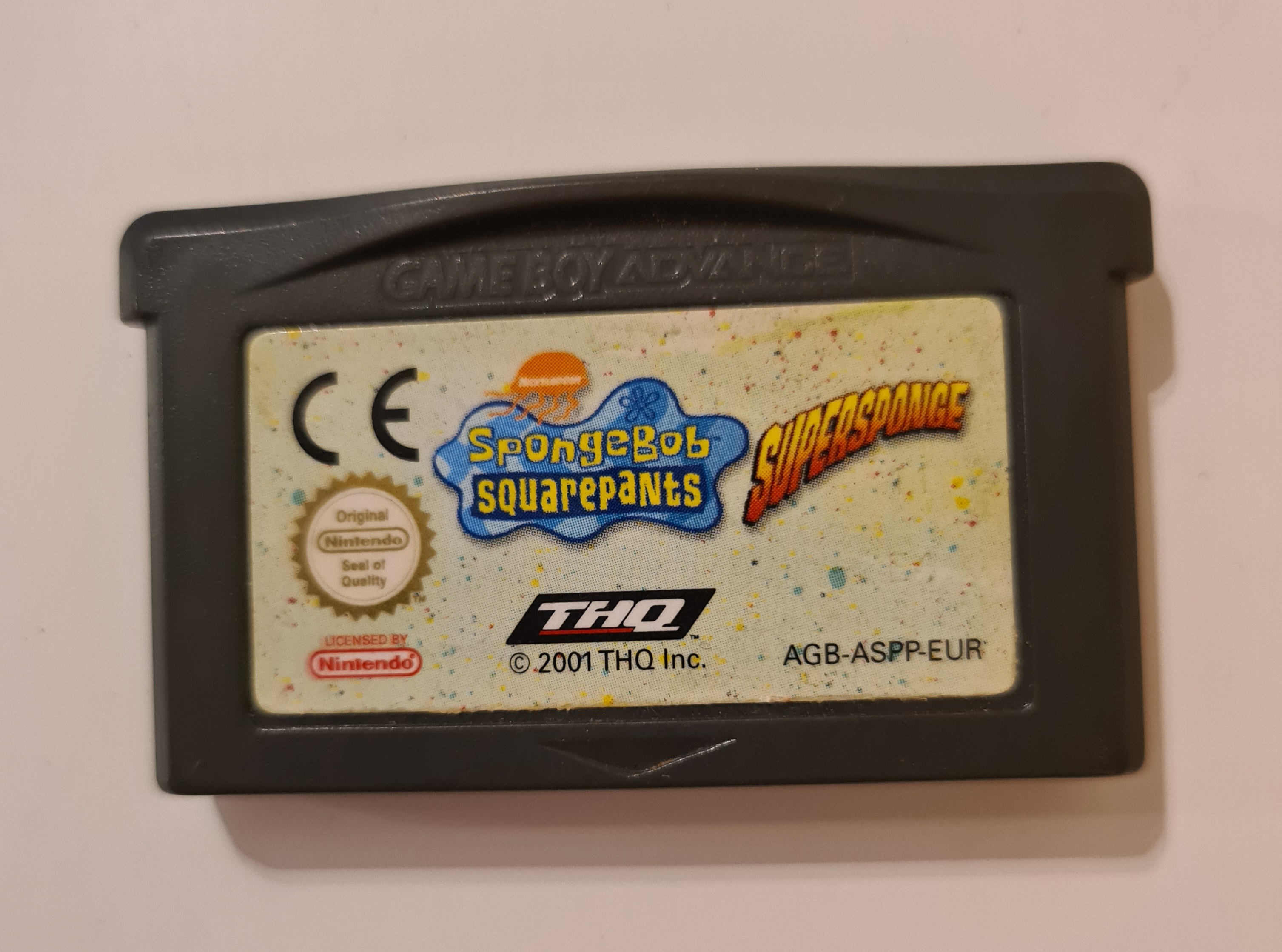 Nintendo Game Boy Advance Spongebob Squarepants Supersponge