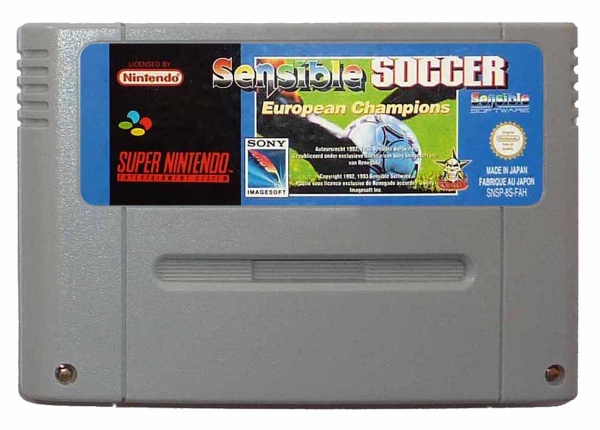 Sensible Soccer European Champions 