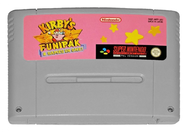Kirby's Fun Pak - 8 games in one!