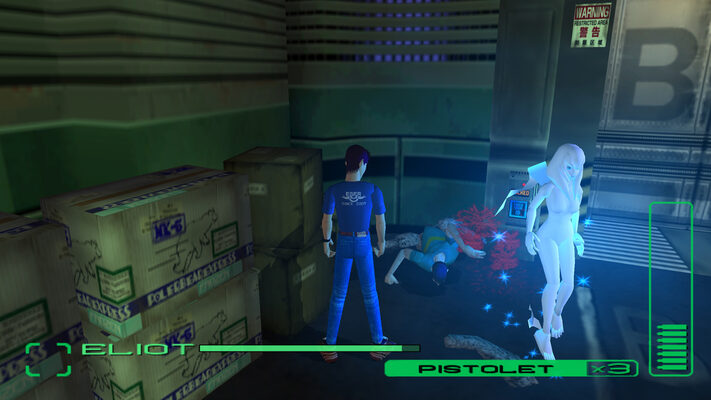 Sega Dreamcast - Blue Stinger