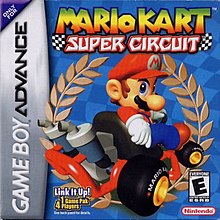 Nintendo Game Boy Advance - Mario Kart Super Circuit
