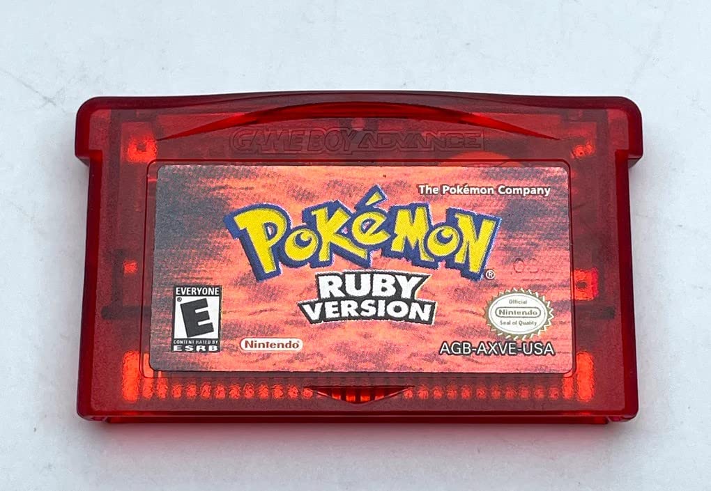 Nintendo Game Boy Advance - Pokémon Ruby Version