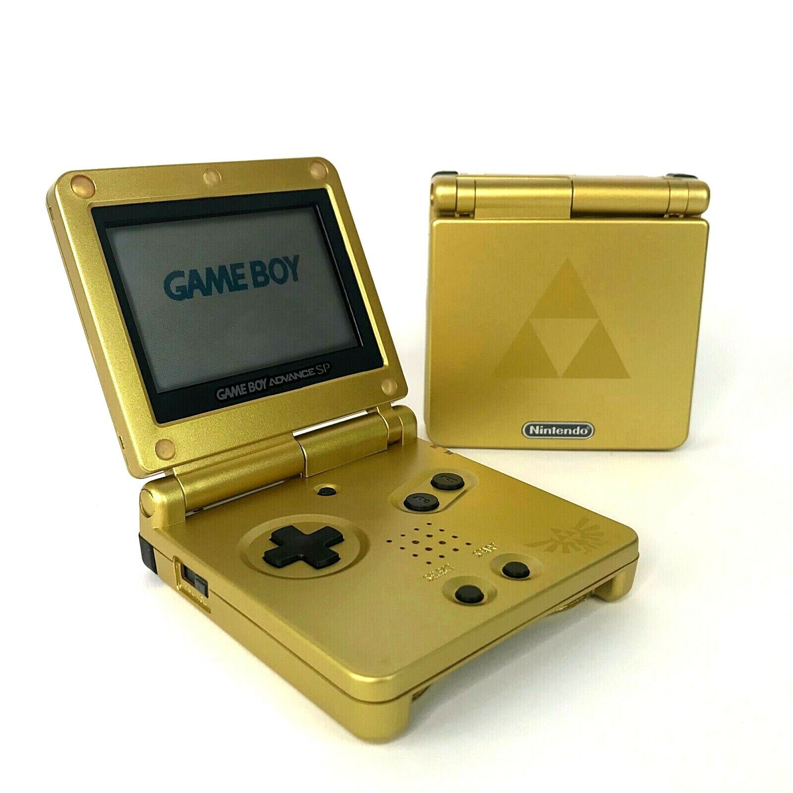 Nintendo Game Boy Advance SP AGS-001 konzol, Legend of Zelda Gold