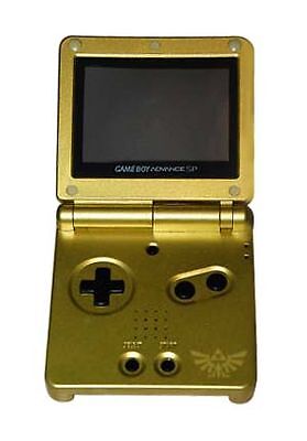 Nintendo Game Boy Advance SP AGS-001 konzol, Legend of Zelda Gold