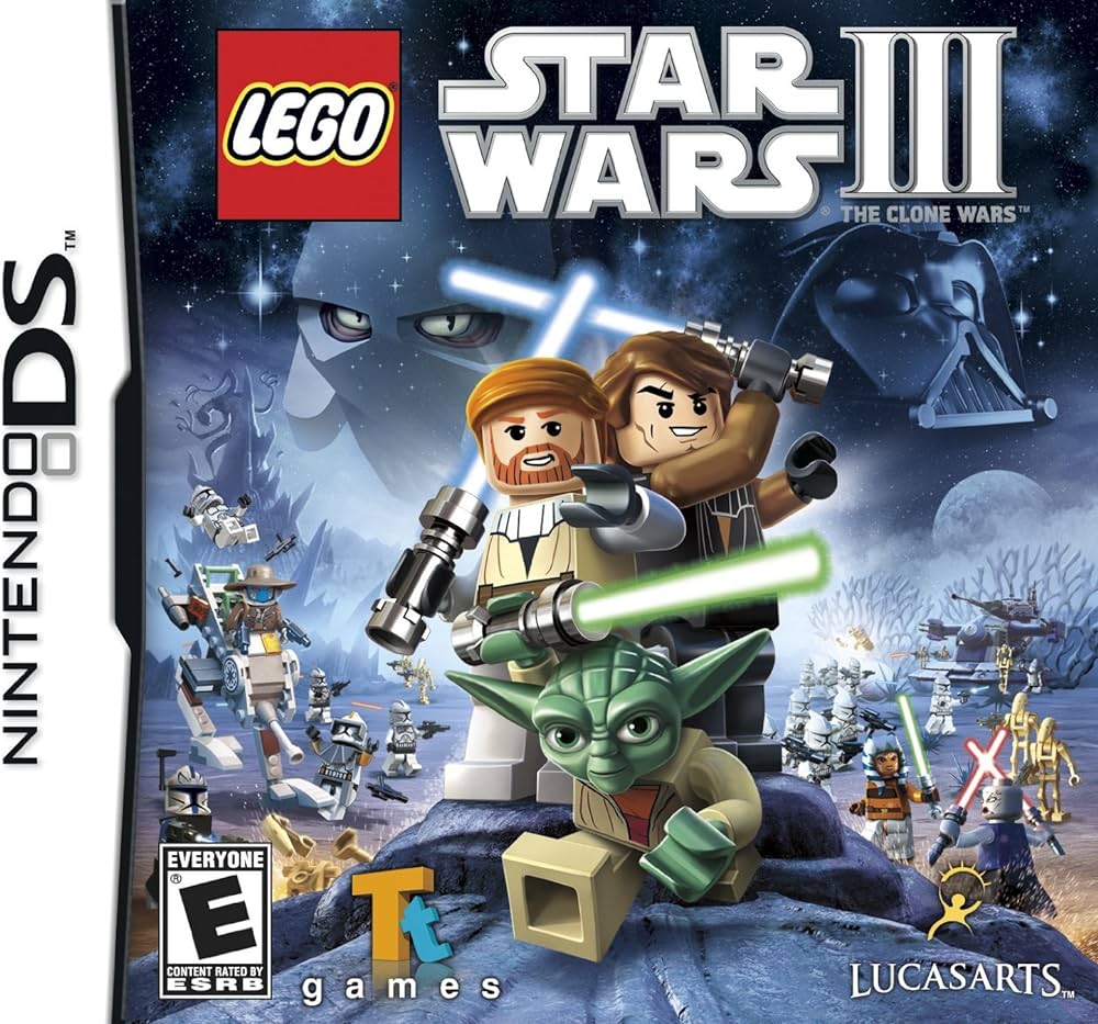 LEGO Star Wars III The Clone Wars Nintendo DS tok nélkül