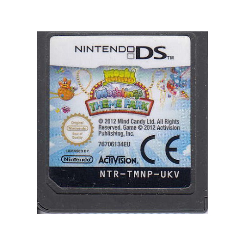 Moshi Monsters Moshlings Theme Park Nintendo DS tok nélkül