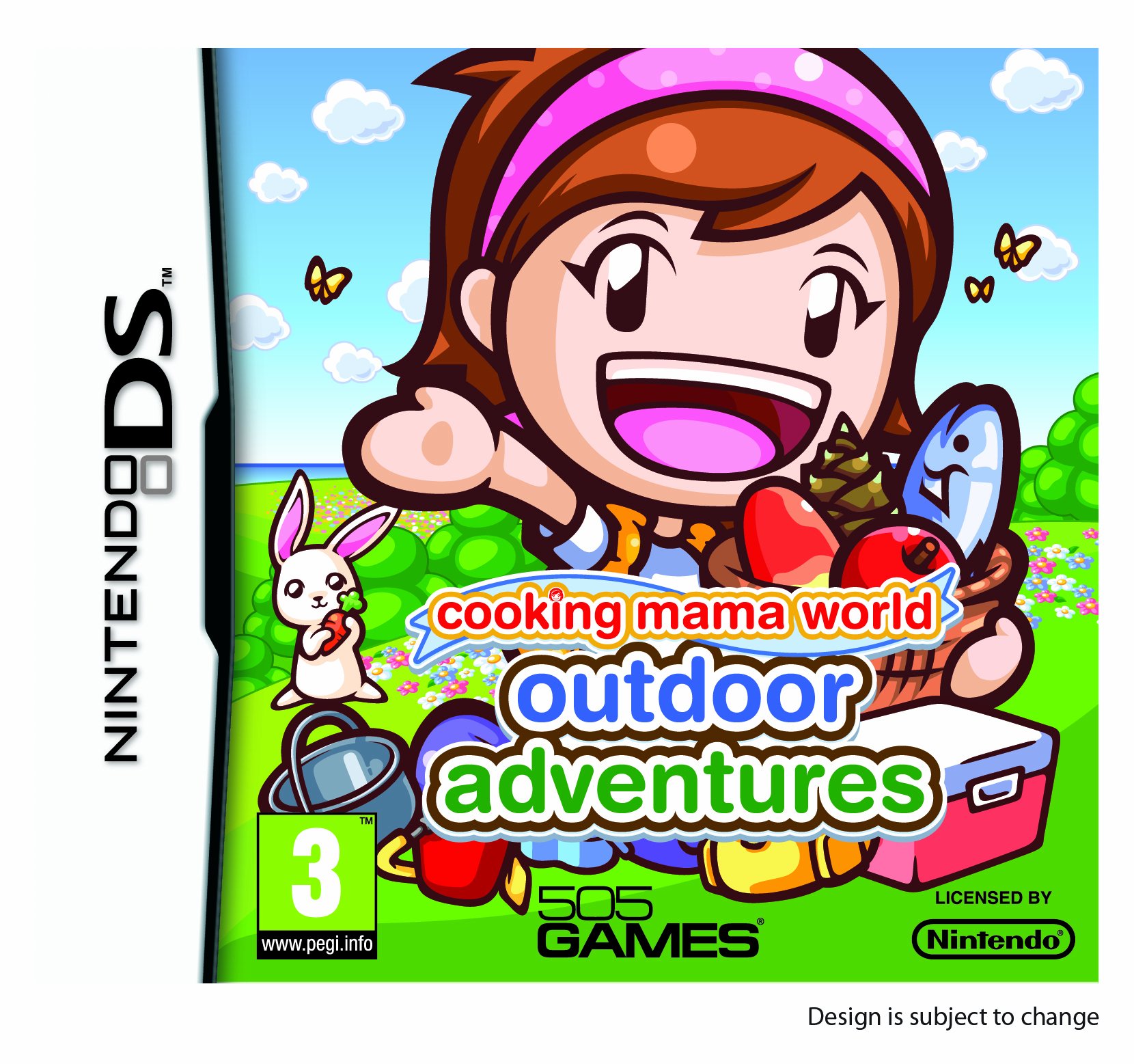 Coocing Mama Wold Outdoor Adventures Nintendo DS tok nélkül