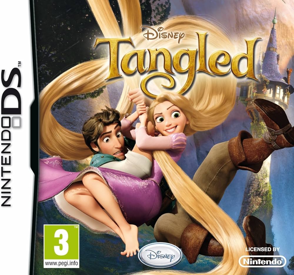 Nintendo DS Disney Tangled kártya